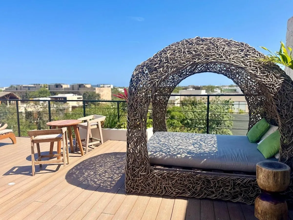 Loft Apartment In A Private Condominium 툴룸 멕시코